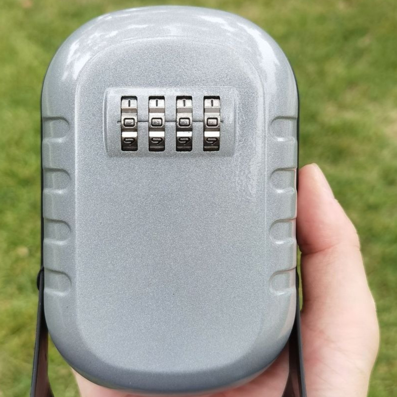 Wall-Mounted Metal Key Box Out - مراجعة Lockbox Key Secure وسعره