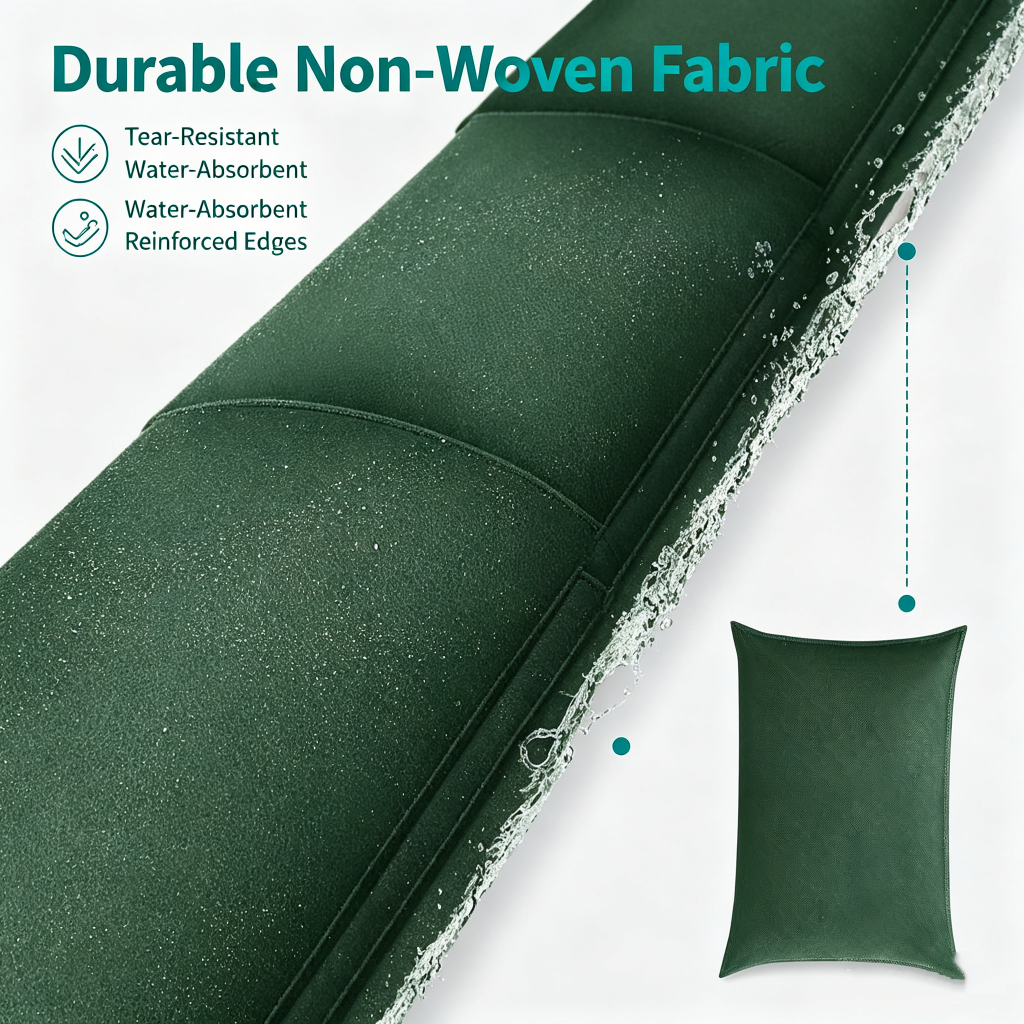 Water Activated Sandbags Flood - مراجعة Flood Barrier Bag وسعره