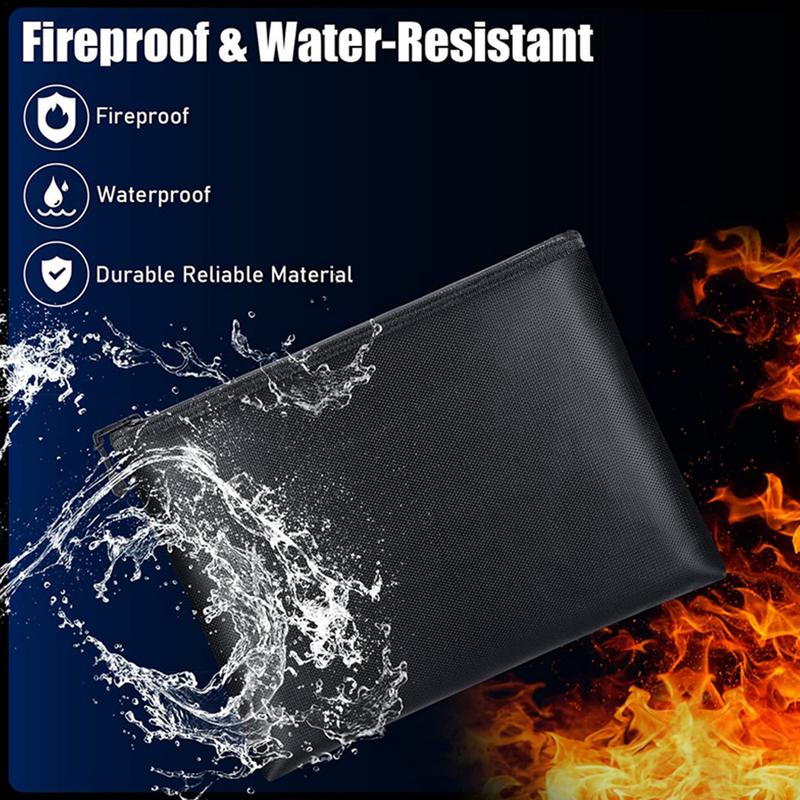 Fireproof Document Bag Waterpr - مراجعة Fire Safe Document وسعره