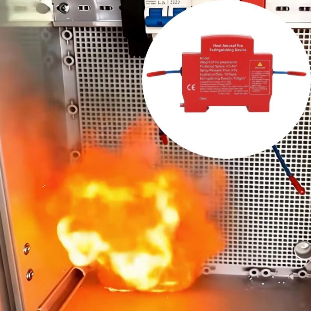 Dual-Line Design Flame Retarda - مراجعة Fire Extinguisher Small وسعره
