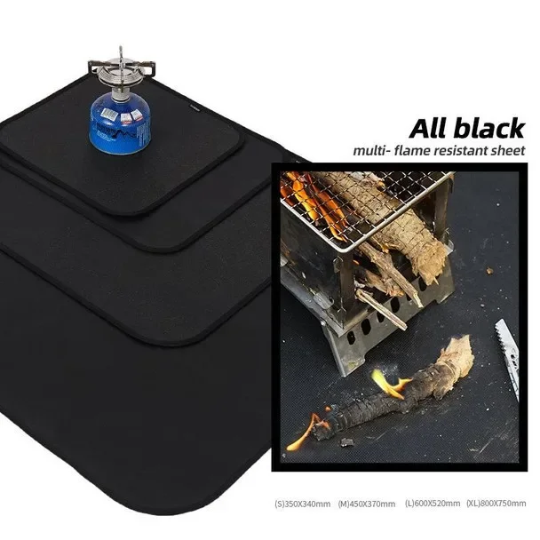 Outdoor Camping Silicone Firep - مراجعة Fire Blanket Kitchen وسعره