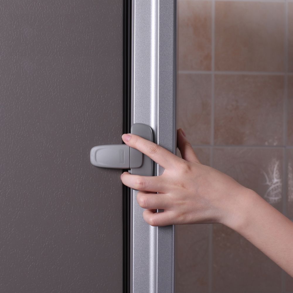 1Pcs Home Refrigerator Fridge  - مراجعة Medicine Cabinet Lock وسعره