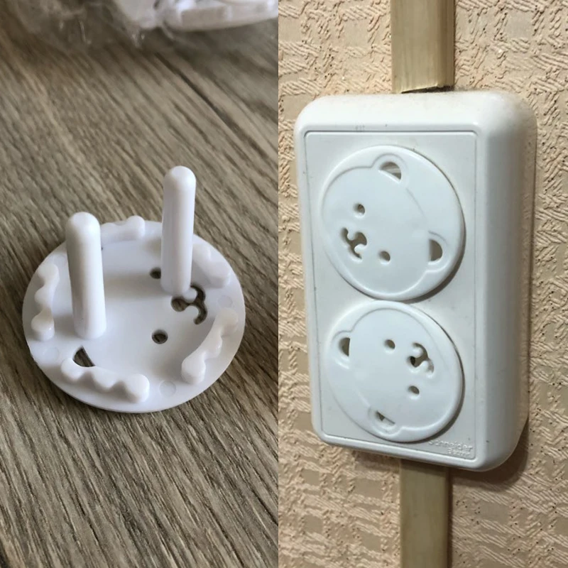 5/10PCS Cartoon Bear Outlet Co - مراجعة Outlet Cover Baby وسعره
