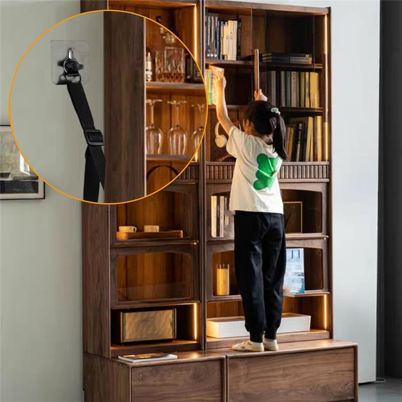 T23C No Drill Adhesive TV Safe - مراجعة Earthquake Anchor Strap وسعره