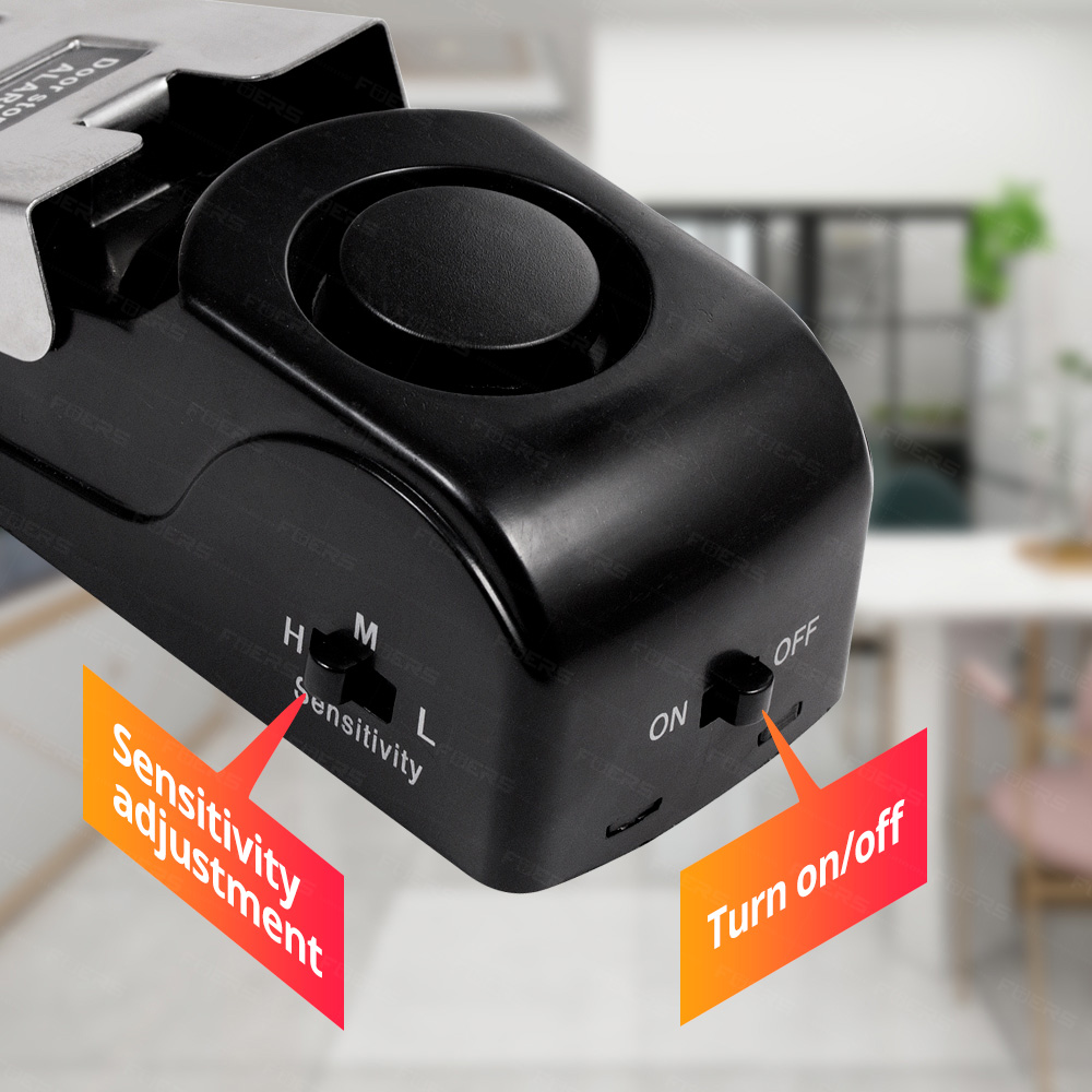 FUERS Door Stop Alarm System 1 - مراجعة Door Stop Alarm وسعره