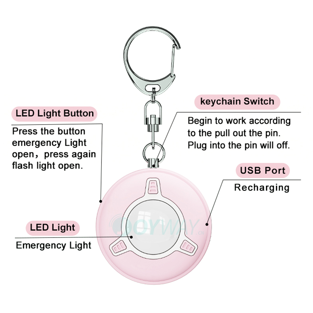 Kids Self Defense Security 130 - مراجعة Personal Alarm Keychain وسعره