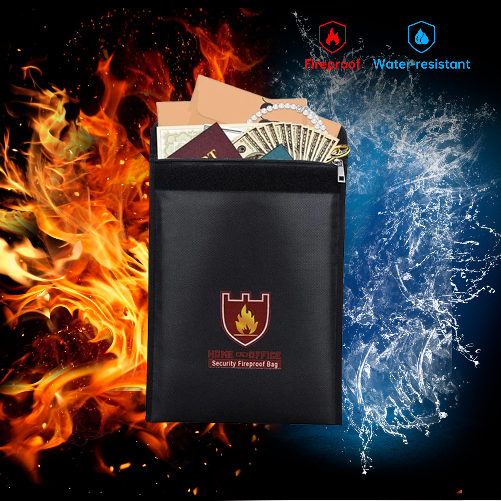 Fireproof and Waterproof Docum - مراجعة Fire Safe Document وسعره