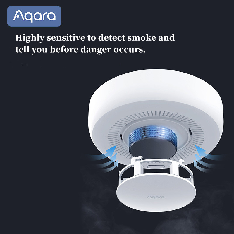 Aqara Smart Smoke Detector Sen - مراجعة Smoke Detector Interconnected وسعره