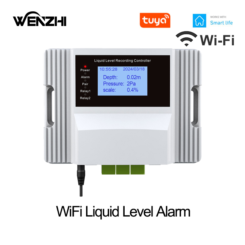 WiFi Liquid Water Level Sensor - مراجعة Water Alarm Sensor وسعره
