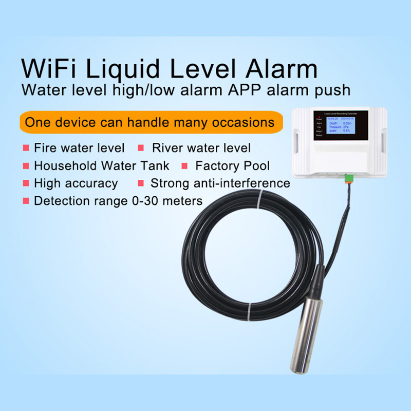WiFi Liquid Water Level Sensor - مراجعة Water Alarm Sensor وسعره