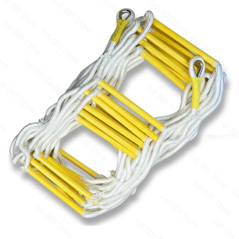 15M Rescue Rope Ladder 3-4th F - مراجعة Fire Escape Ladder وسعره