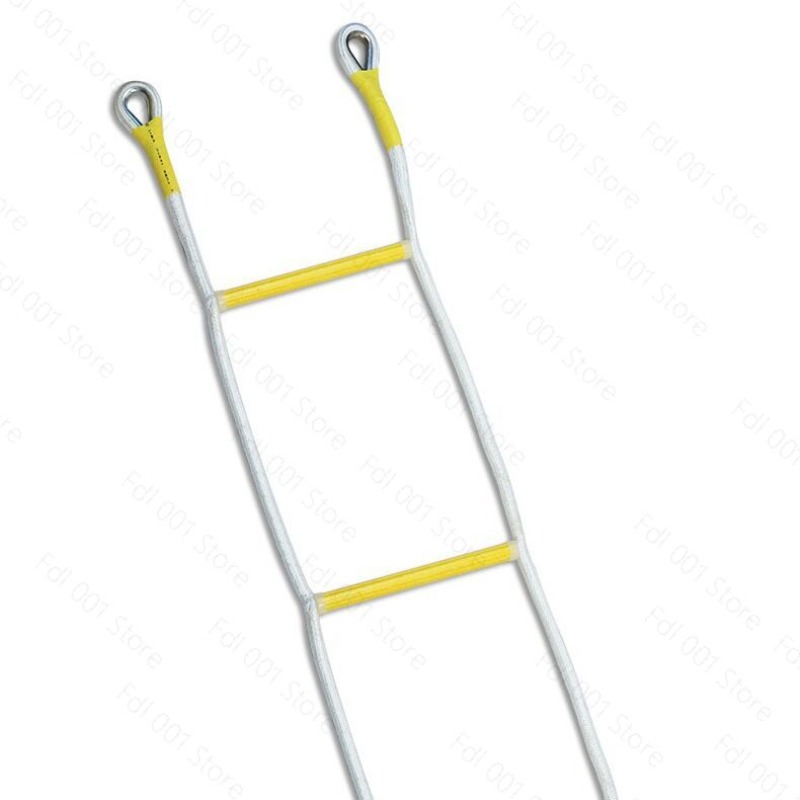 15M Rescue Rope Ladder 3-4th F - مراجعة Fire Escape Ladder وسعره