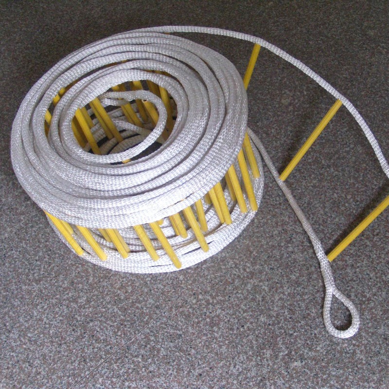 15M Rescue Rope Ladder 3-4th F - مراجعة Fire Escape Ladder وسعره