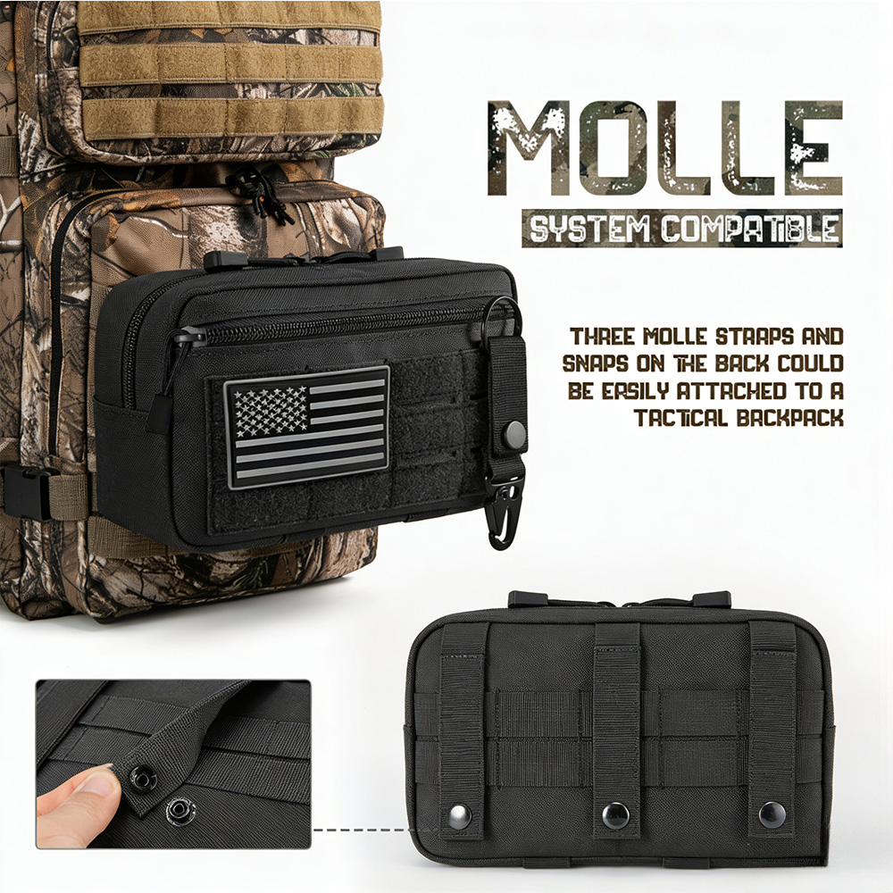 Tactical Molle EDC Pouch Outdo - مراجعة First Aid Bag Kit وسعره