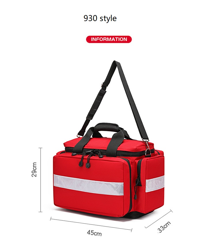 Large Capacity Outdoor First A - مراجعة First Aid Bag Kit وسعره