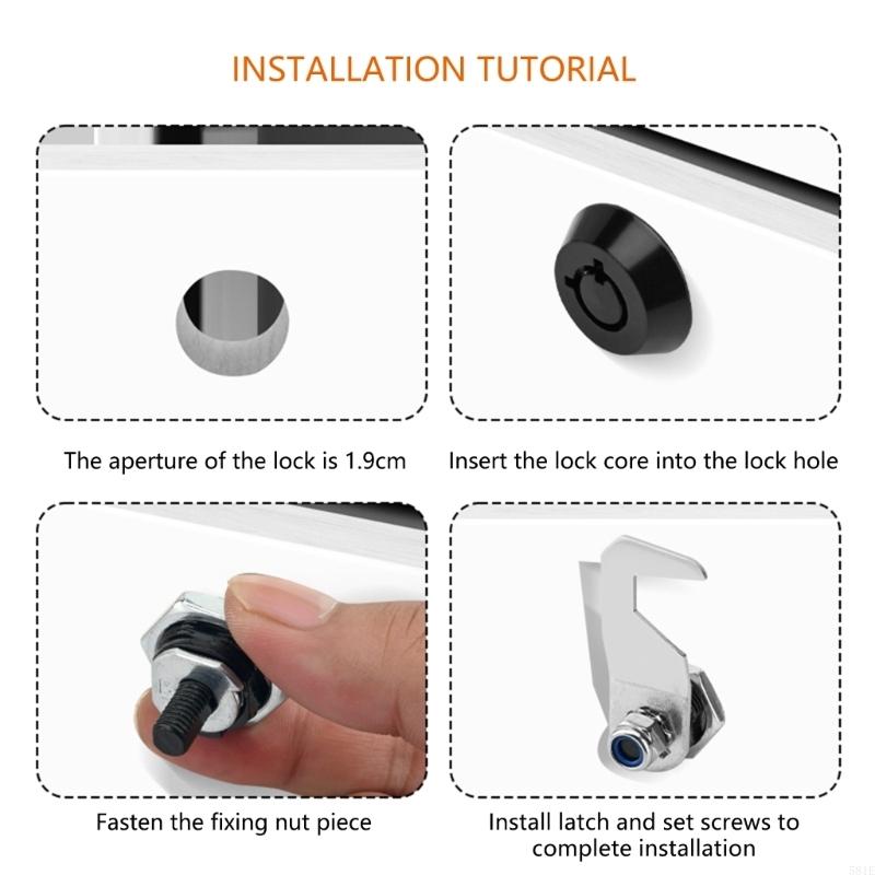 581E 2pcs Heavy Duty Tubulars  - مراجعة Lockbox Key Secure وسعره