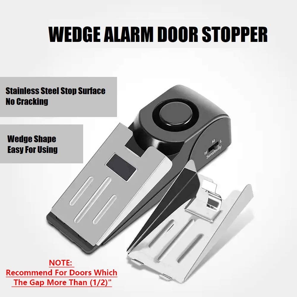 Upgraded Door Stopper Alarm Po - مراجعة Door Stop Alarm وسعره