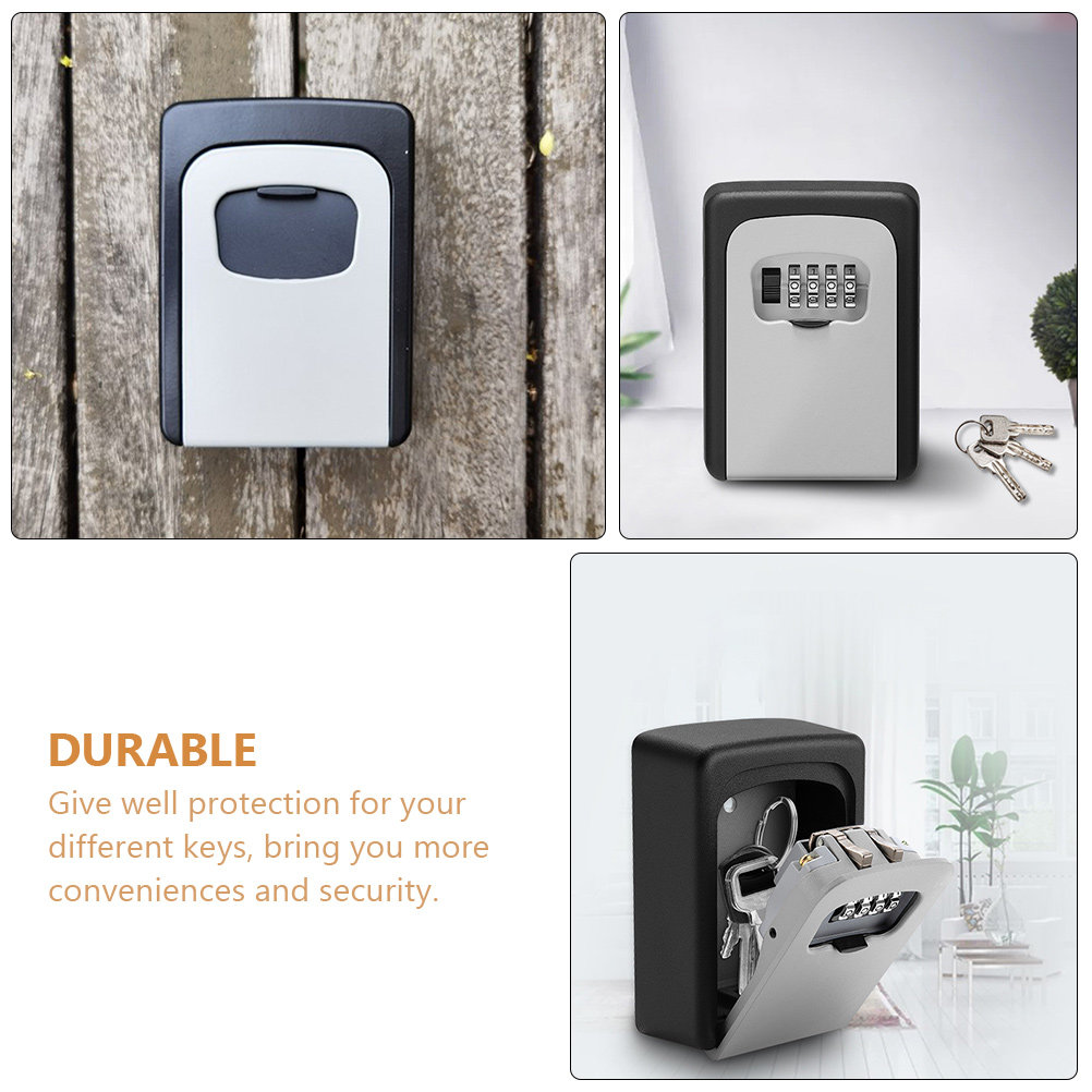 Wall Mount Key Lock Box Digita - مراجعة Lockbox Key Secure وسعره
