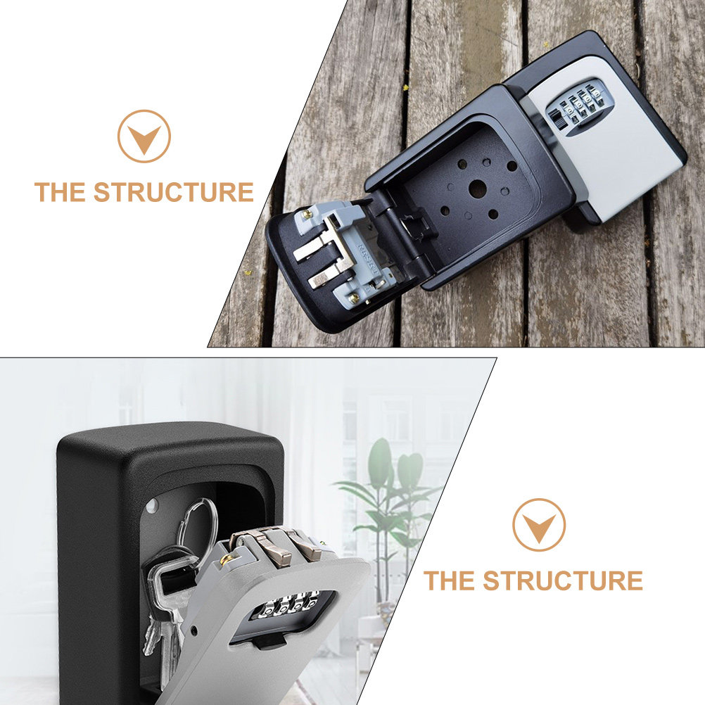 Wall Mount Key Lock Box Digita - مراجعة Lockbox Key Secure وسعره