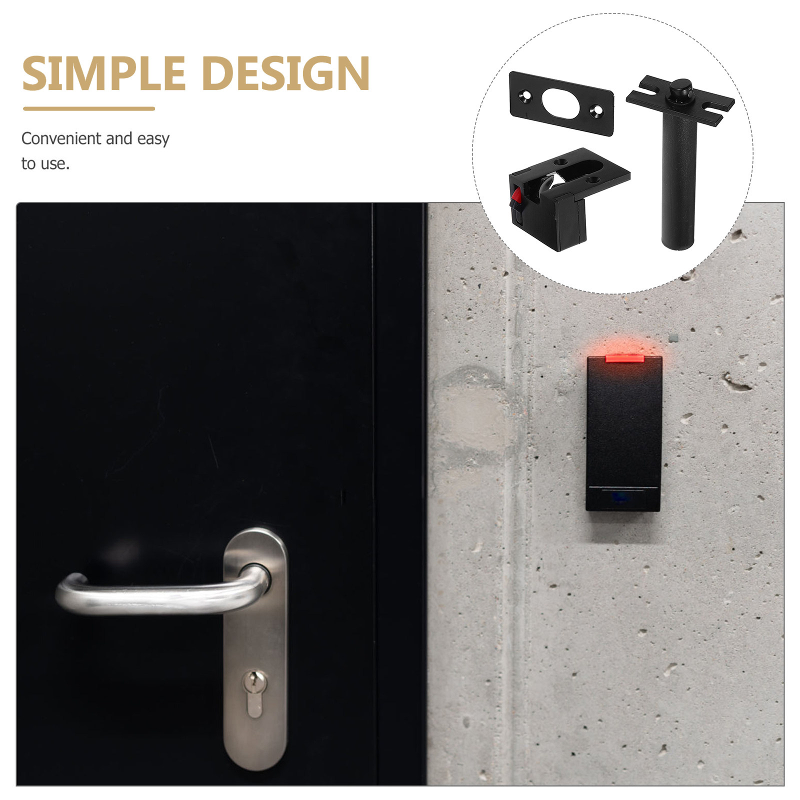 1Set Concealed Stainless Steel - مراجعة Security Chain Door وسعره