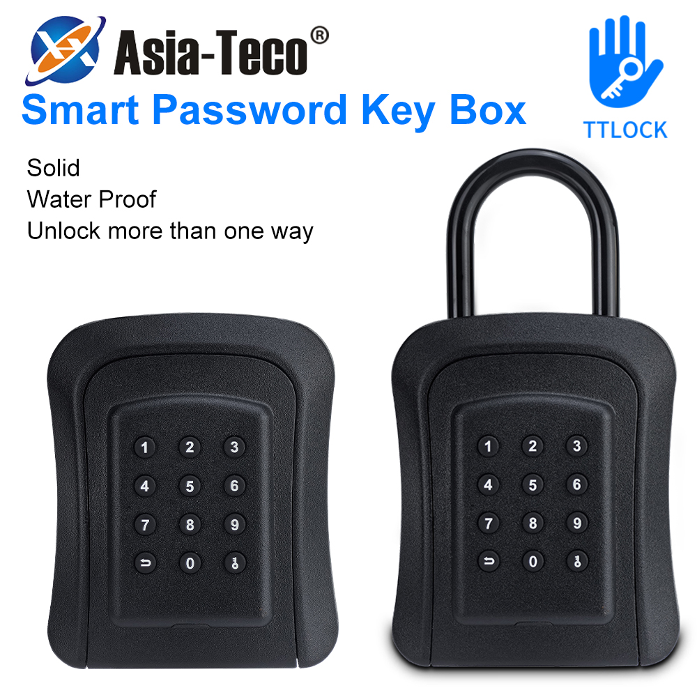 TTLock Wireless Key Box Waterp - مراجعة Lockbox Key Secure وسعره