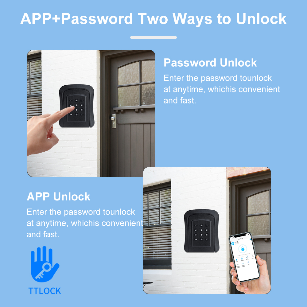 TTLock Wireless Key Box Waterp - مراجعة Lockbox Key Secure وسعره
