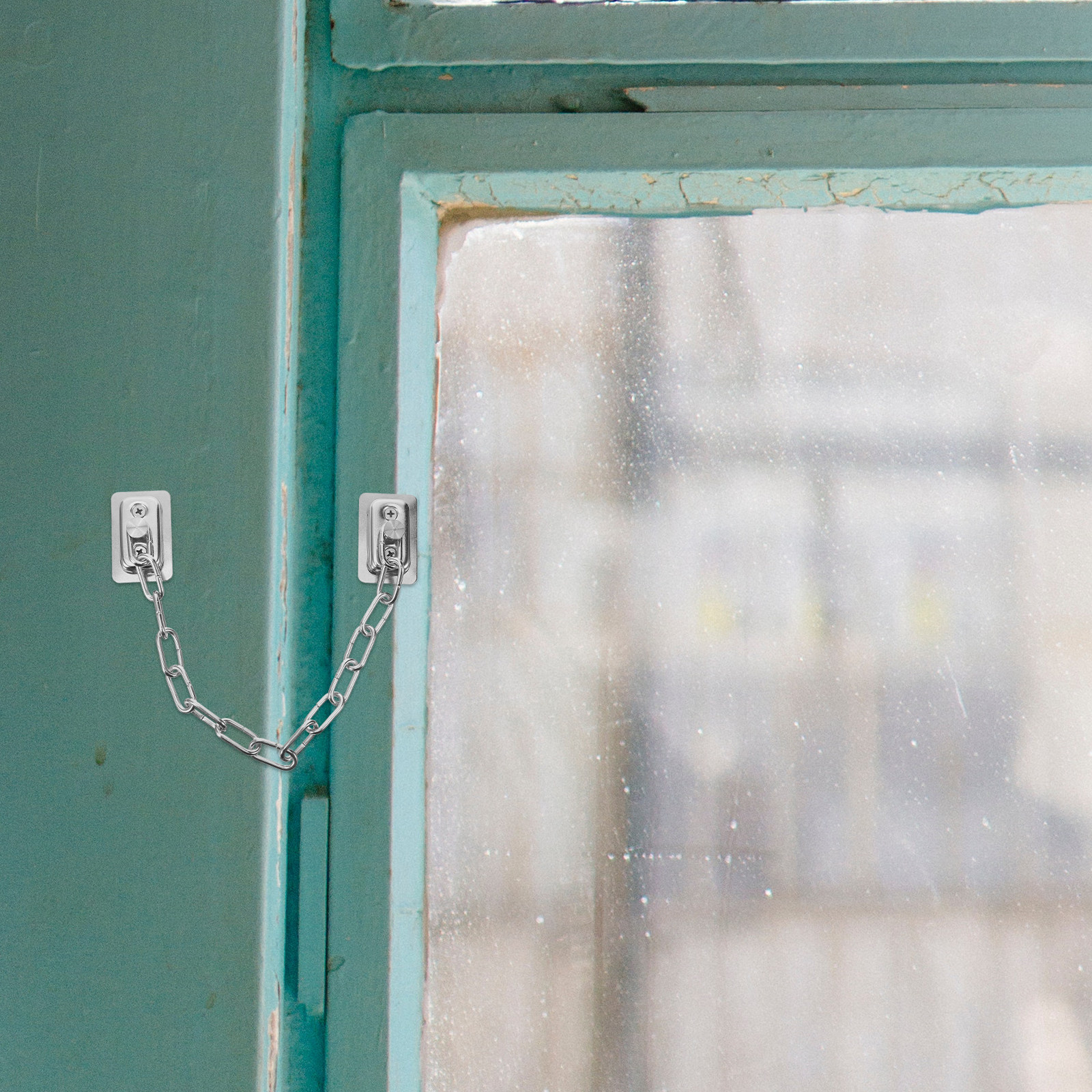 Door Chain Lock Stainless Stee - مراجعة Security Chain Door وسعره