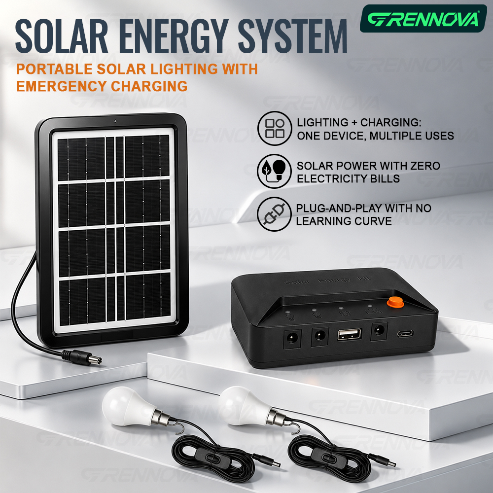 Grennova Portable Complete Sol - مراجعة Power Outage Light وسعره