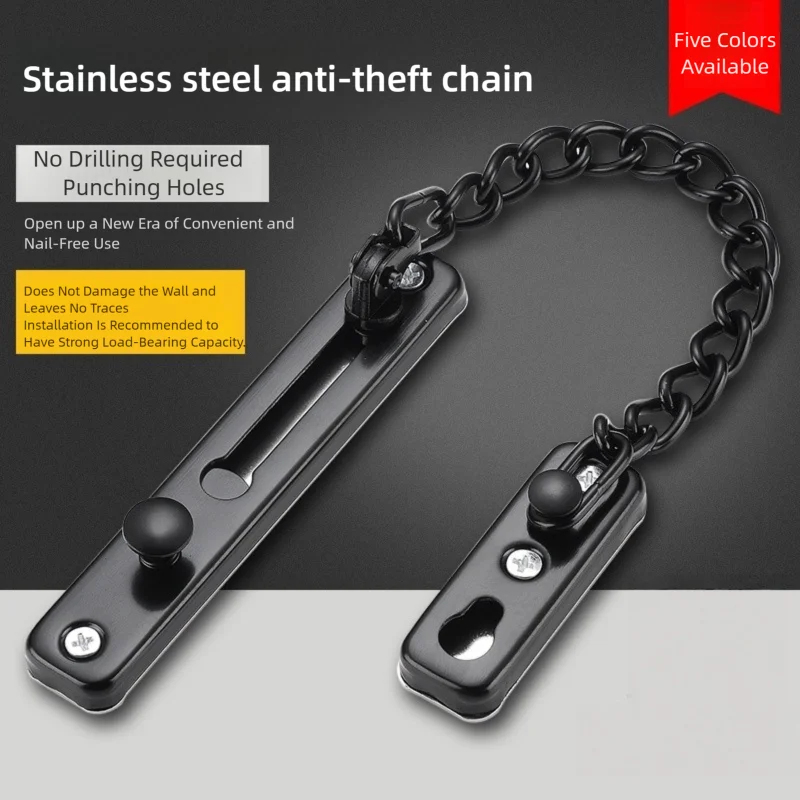 Stainless Steel Anti-Theft Doo - مراجعة Security Chain Door وسعره