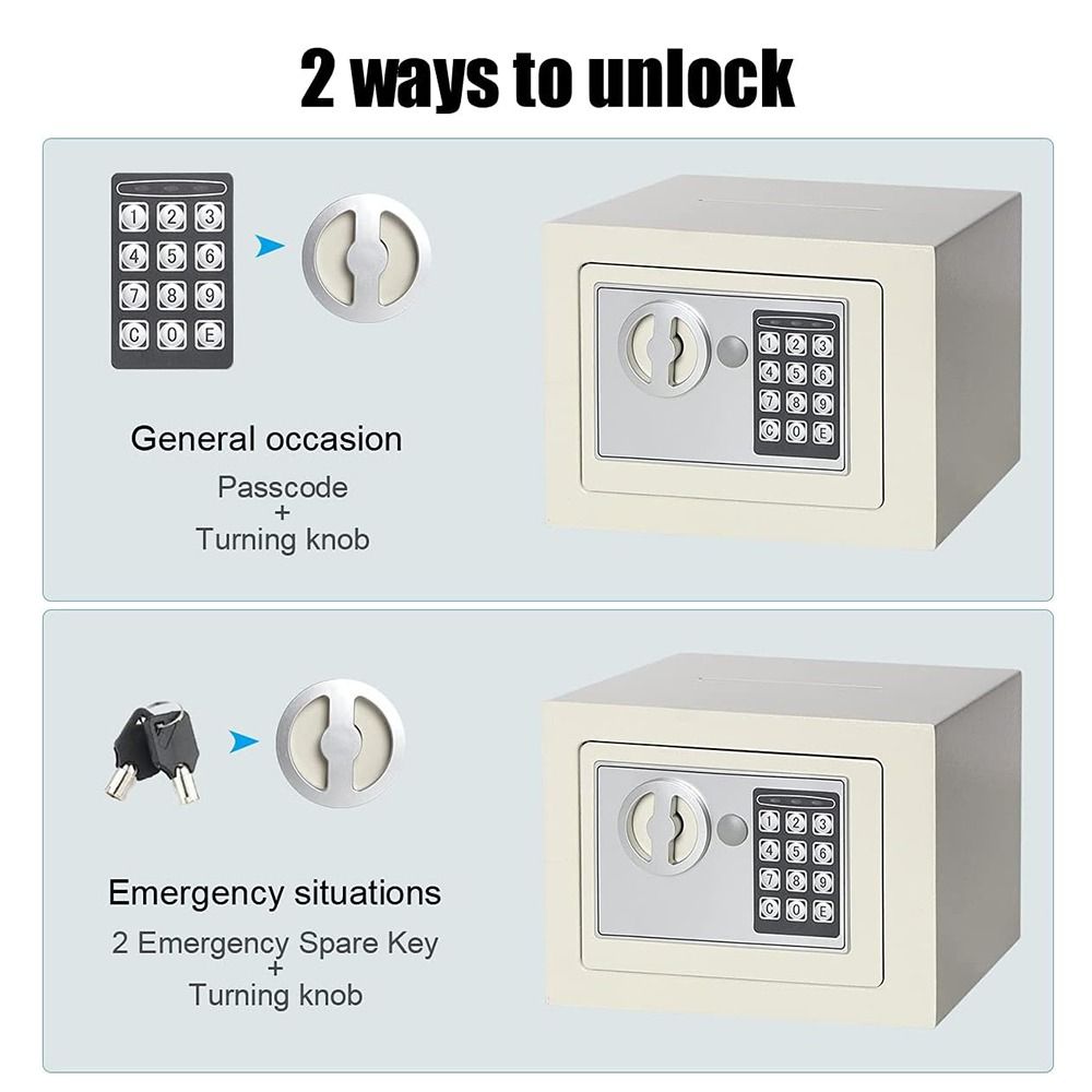Anti-Theft Piggy Bank Password - مراجعة Lockbox Key Secure وسعره