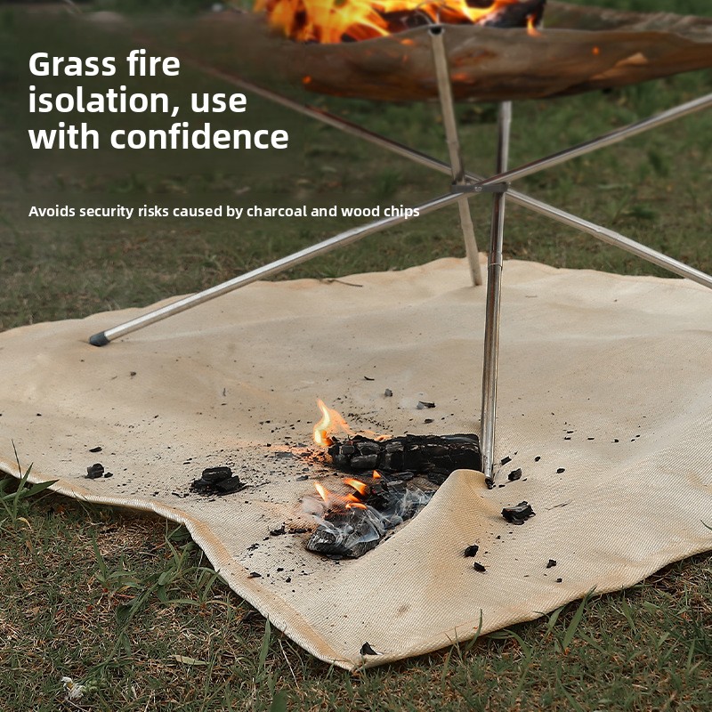 Outdoor Camping Fireproof Clot - مراجعة Fire Blanket Kitchen وسعره