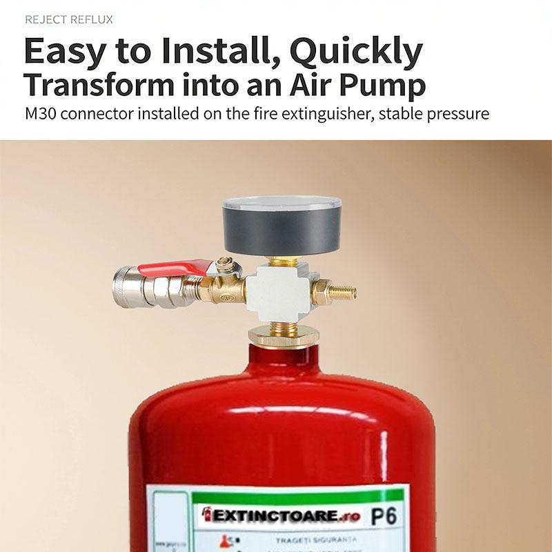 Air Pump Pressure Adapter Conv - مراجعة Fire Extinguisher Small وسعره