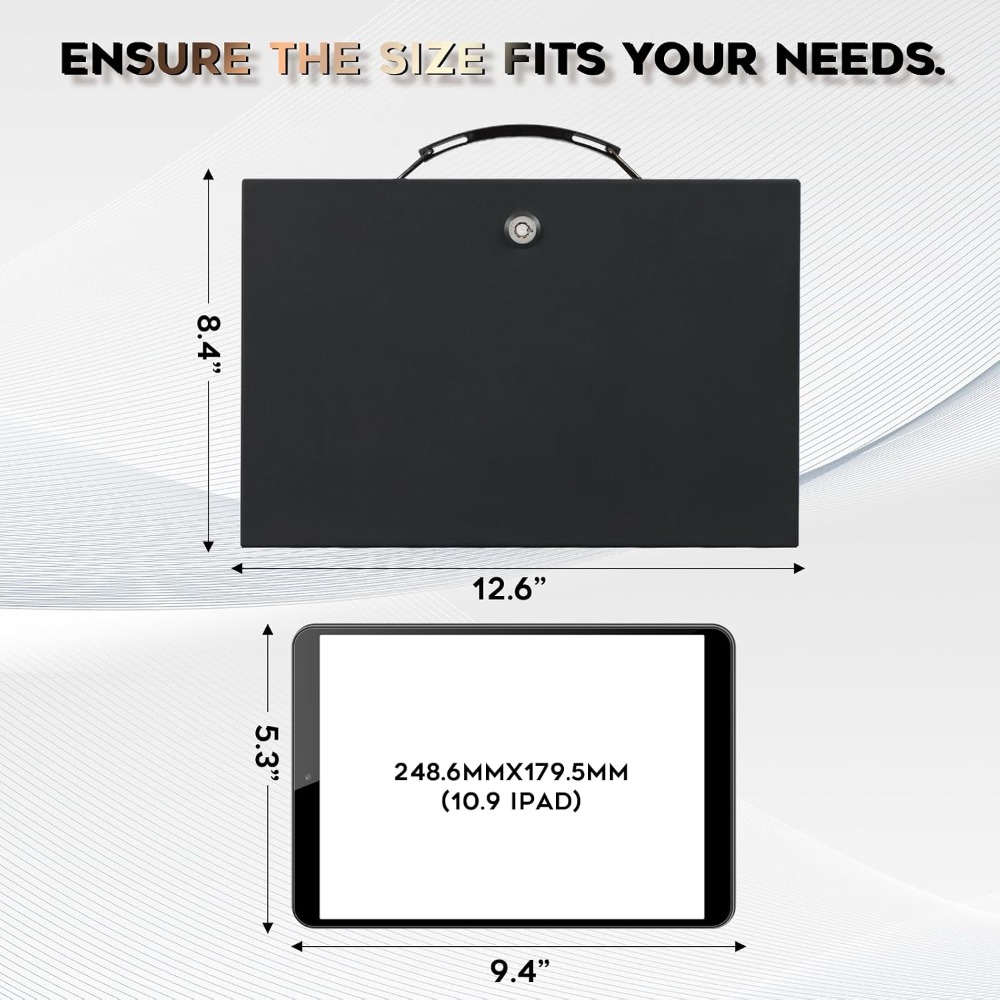 Fire Resistant Safe Box with K - مراجعة Fire Safe Document وسعره