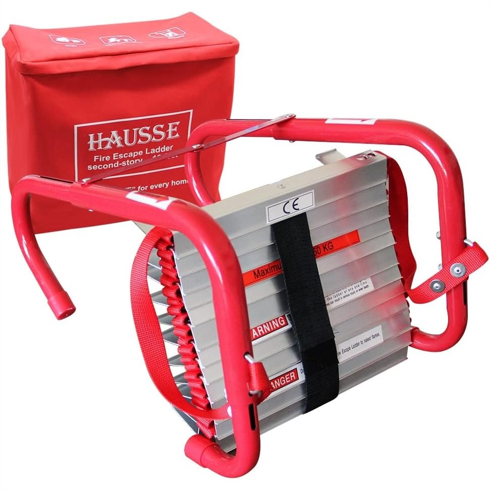 Retractable 2 Story Fire Escap - مراجعة Fire Escape Ladder وسعره