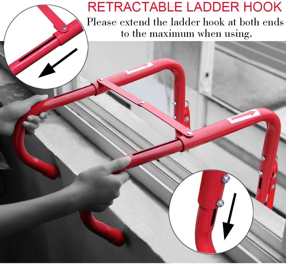 Retractable 2 Story Fire Escap - مراجعة Fire Escape Ladder وسعره