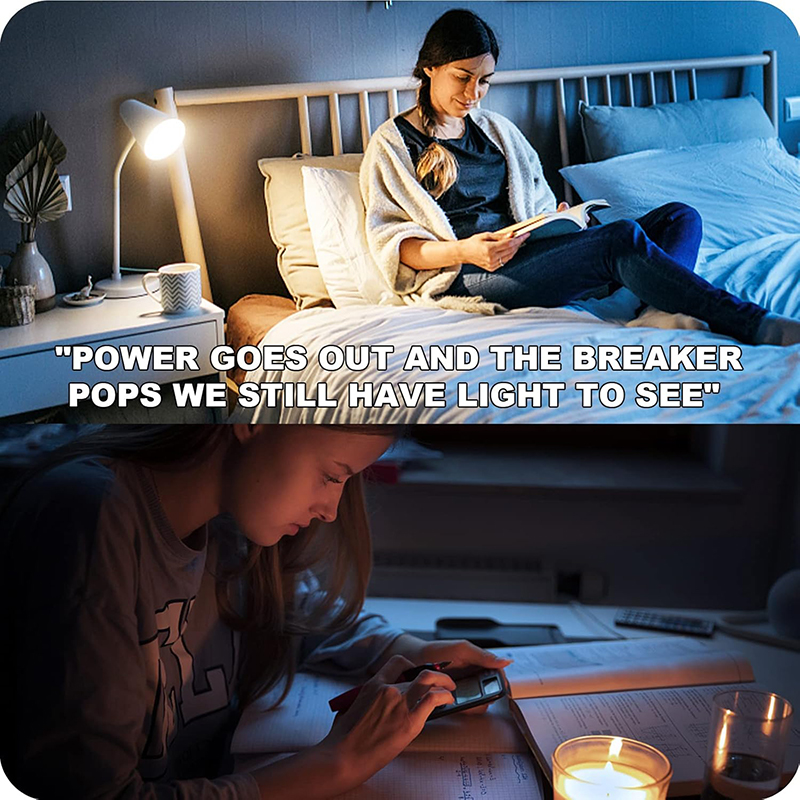 Emergency LED Light Bulb E27 w - مراجعة Power Outage Light وسعره