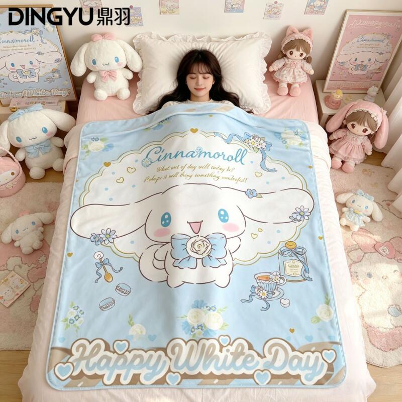 Sanrio Cinnamoroll Cartoon Nap - مراجعة Fire Blanket Kitchen وسعره
