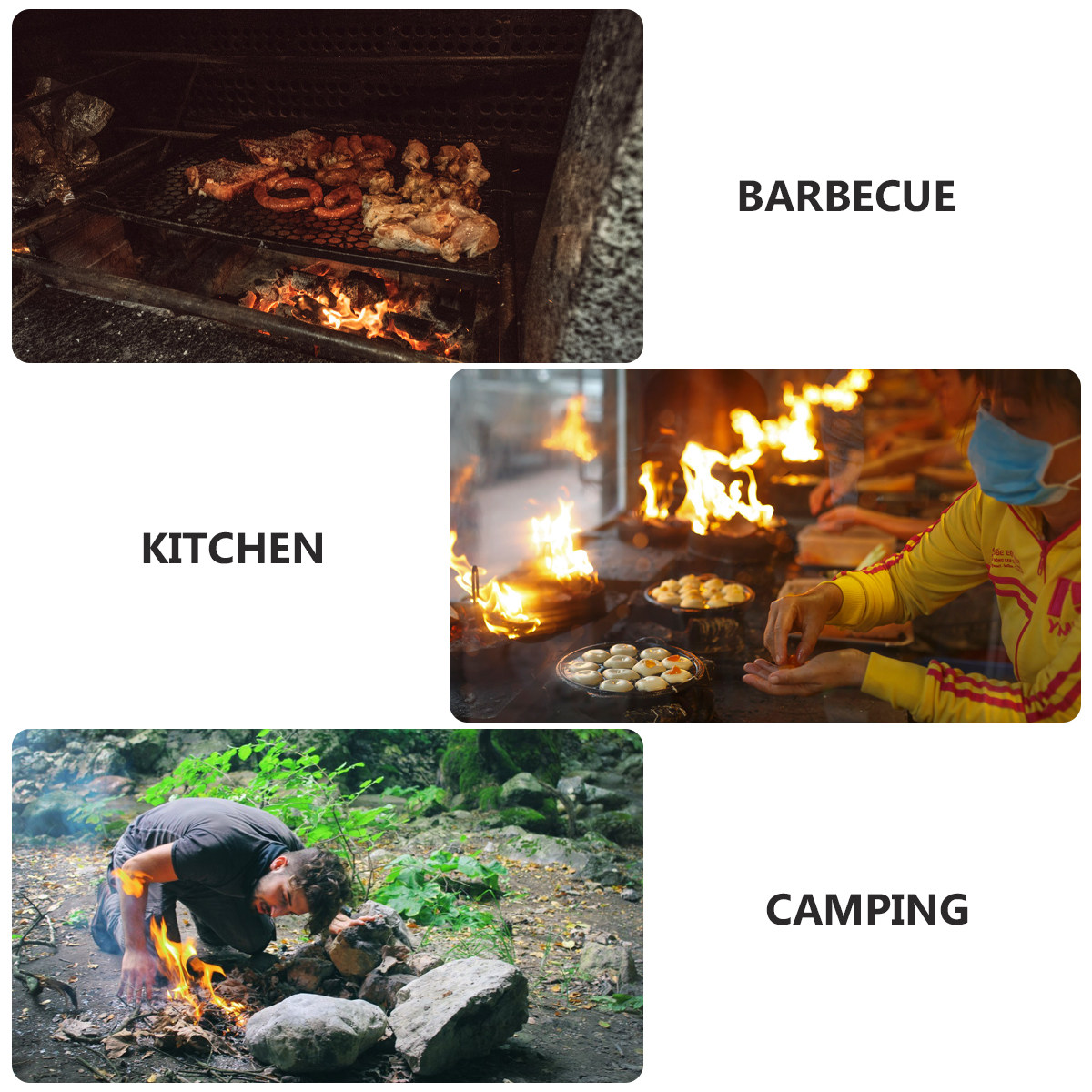 1Pcs Fireproof Blanket Portabl - مراجعة Fire Blanket Kitchen وسعره