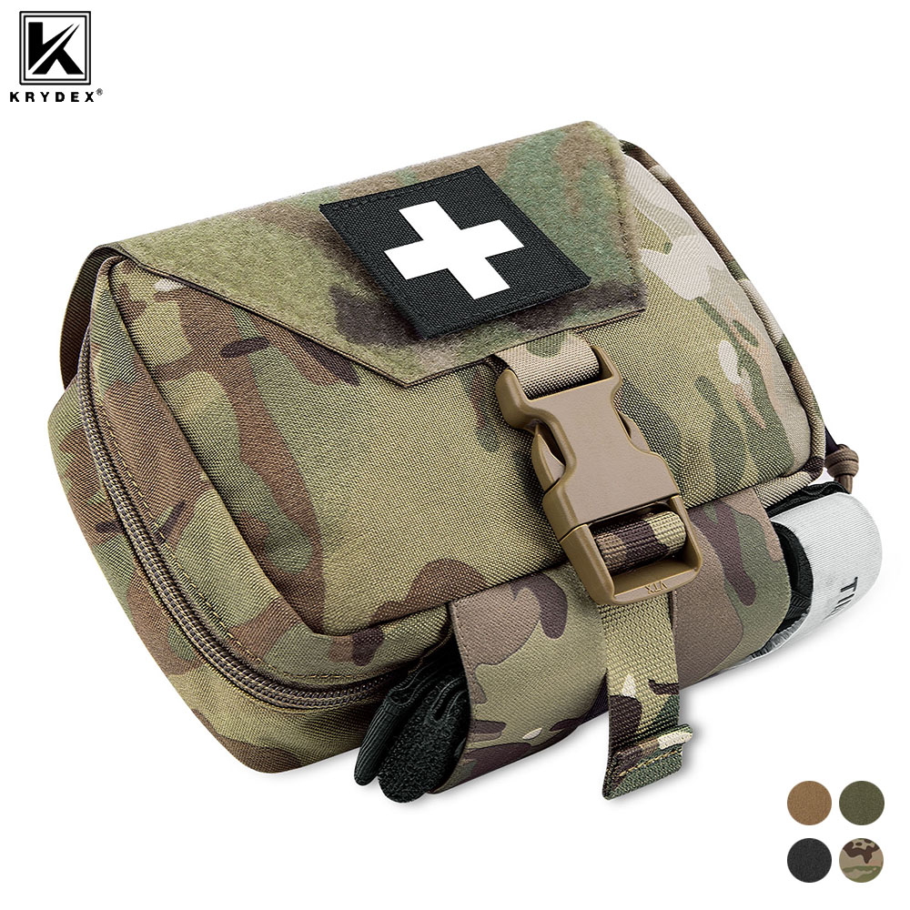 KRYDEX Tactical Tear Off Rip A - مراجعة First Aid Bag Kit وسعره