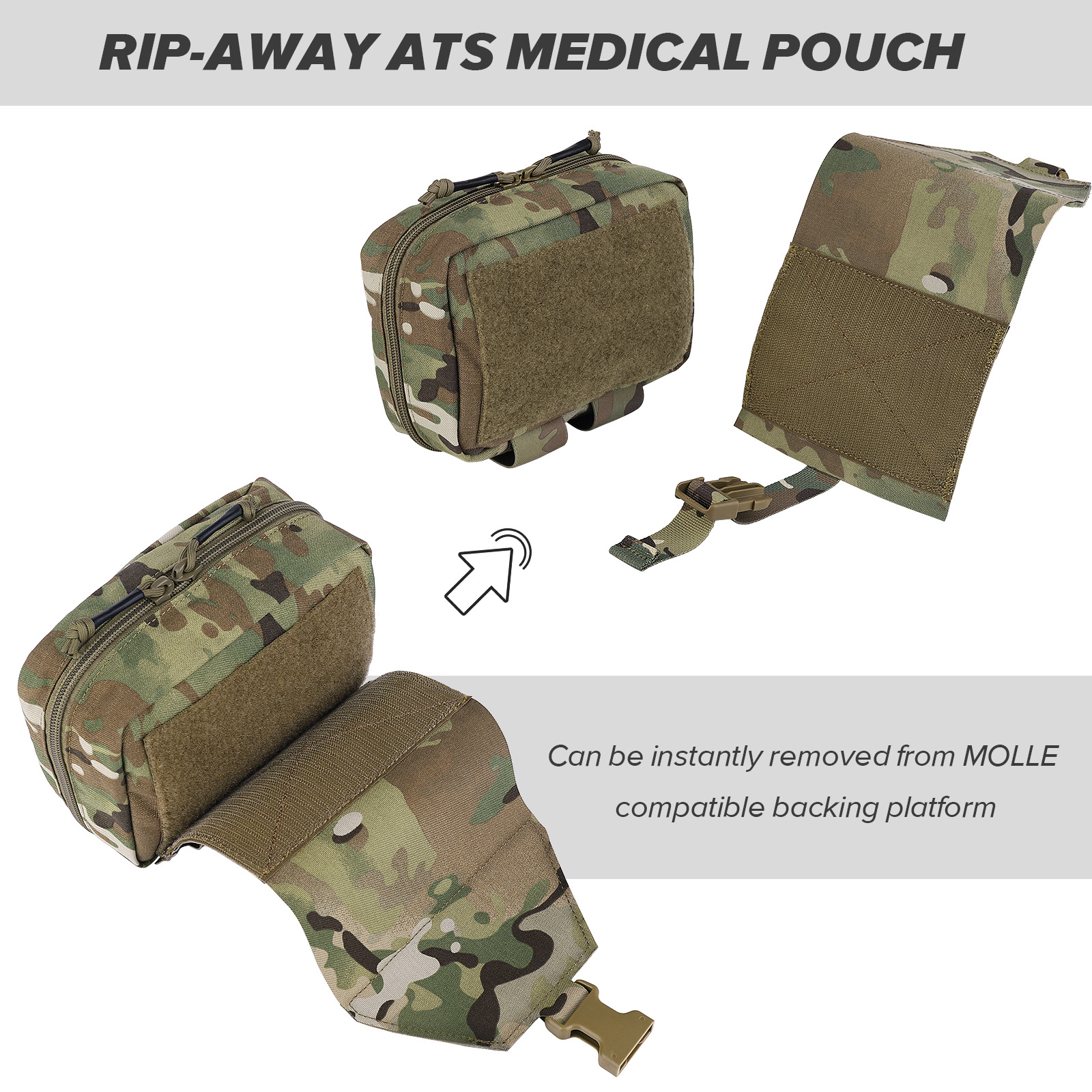 KRYDEX Tactical Tear Off Rip A - مراجعة First Aid Bag Kit وسعره