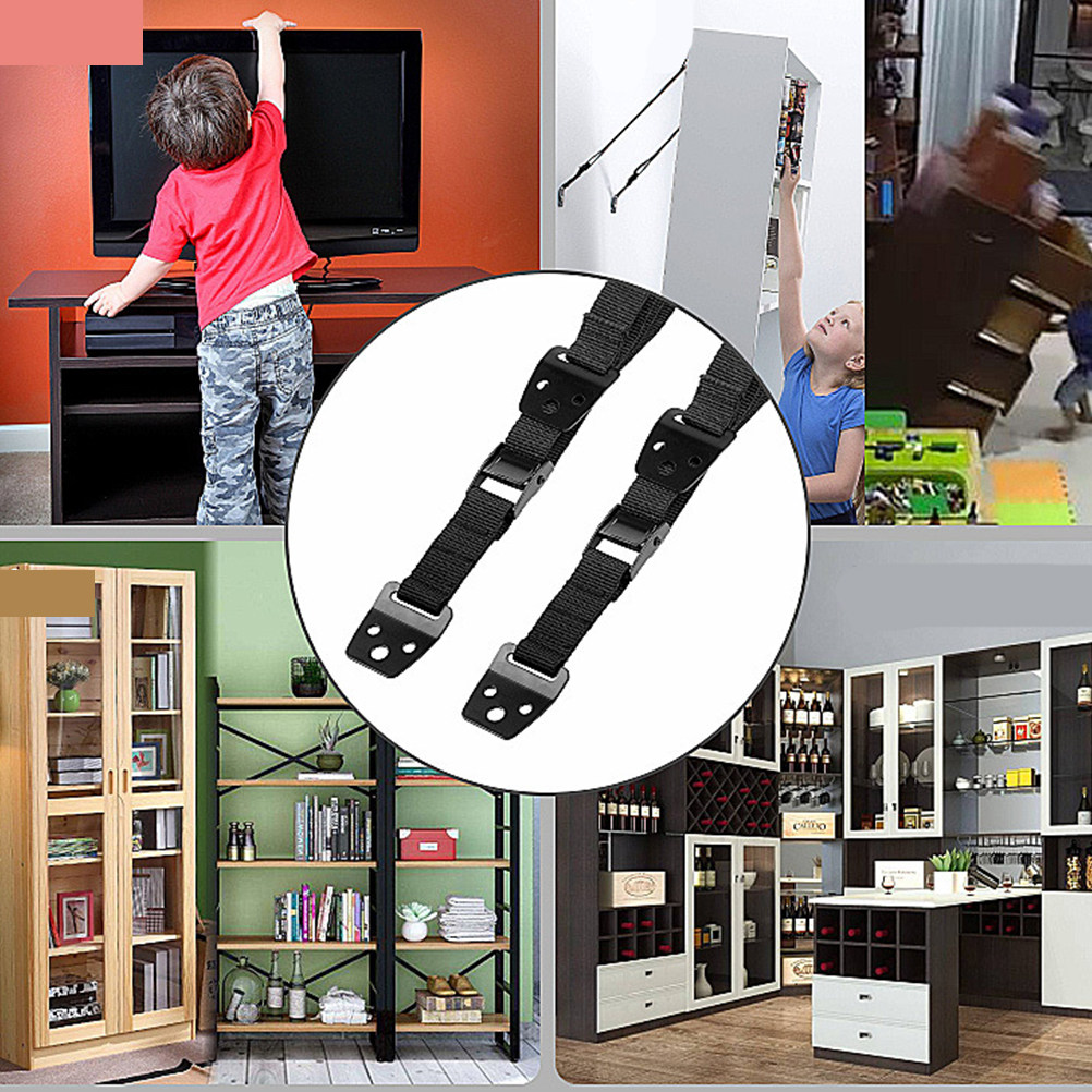 TV Furniture Anti-Tip Strap Wa - مراجعة Earthquake Anchor Strap وسعره