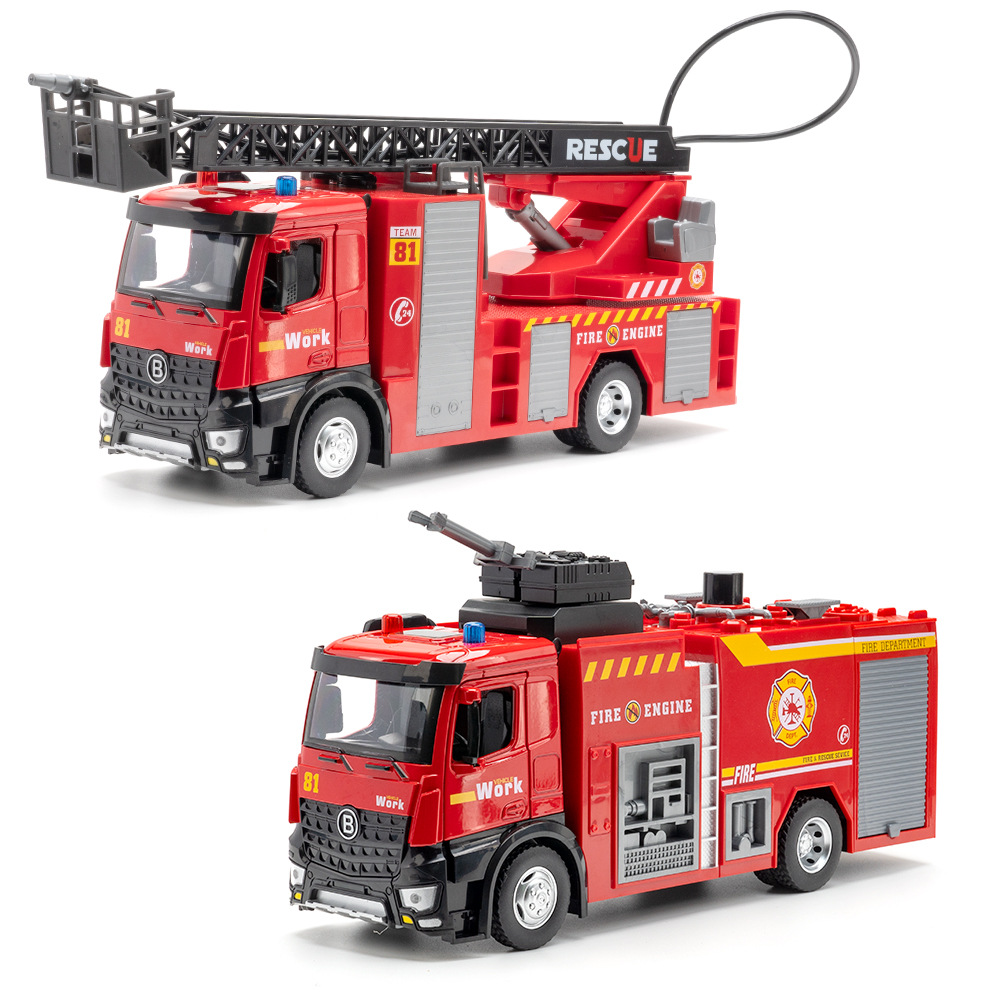 1:18 Cloud Ladder Trucks Sprin - مراجعة Fire Escape Ladder وسعره