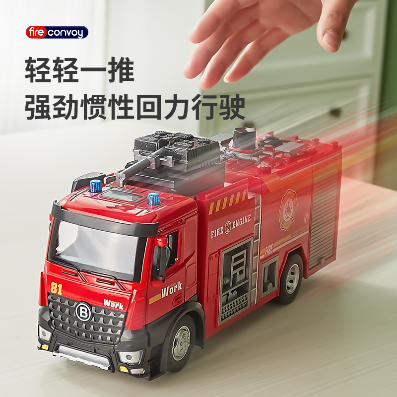 1:18 Cloud Ladder Trucks Sprin - مراجعة Fire Escape Ladder وسعره