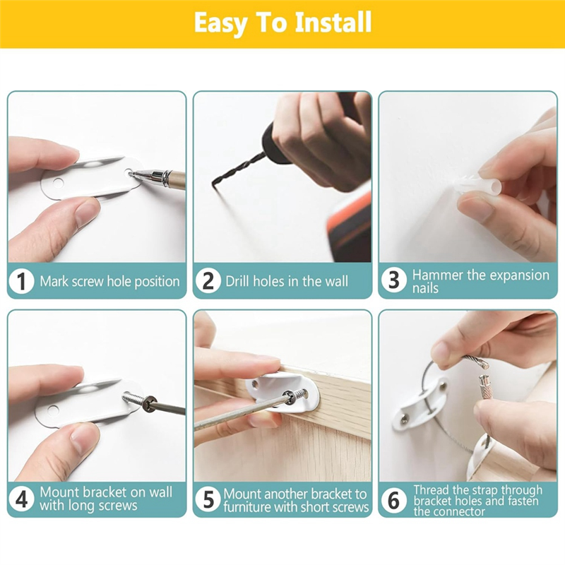 Furniture Anchors For Baby Pro - مراجعة Earthquake Anchor Strap وسعره